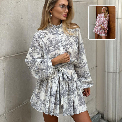 Robe Courte Imprimée
